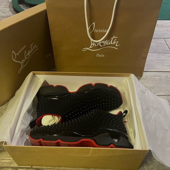 Christian Louboutin spike sock low top sneakers - Picture 2 of 7